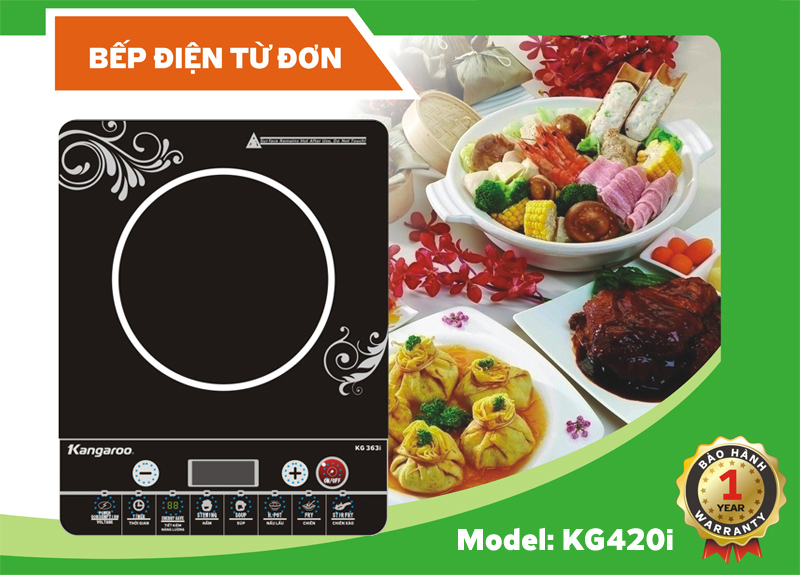 Bếp điện từ Kangaroo KG420i