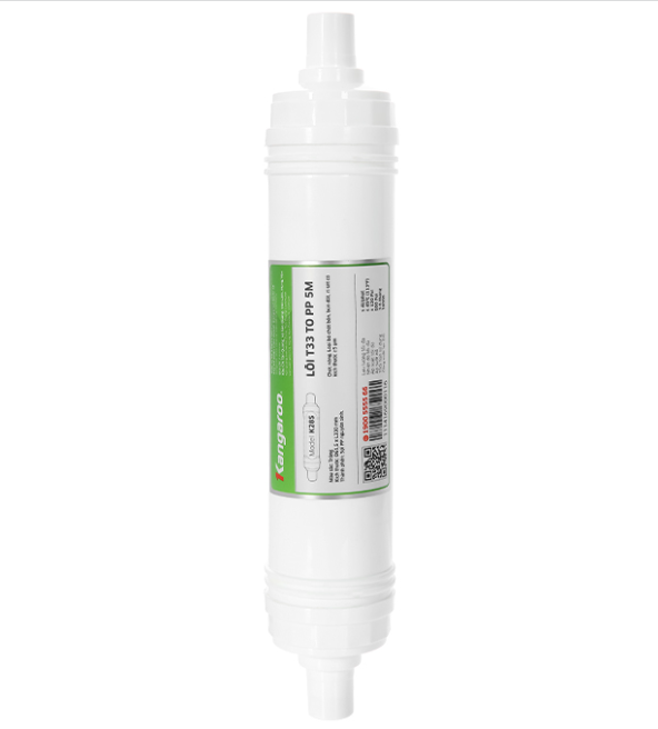 Lõi số 3 Kangaroo Hydrogen - Lõi đúc - Sợi PP 1 micron