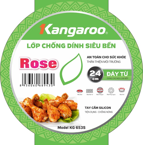 Chảo nhôm chống dính Kangaroo KG653S