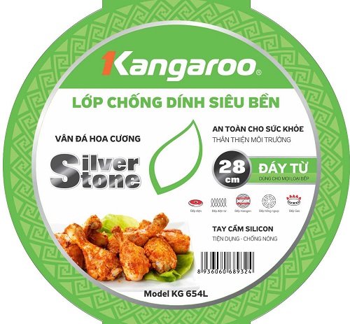 Chảo nhôm chống dính Kangaroo KG654L