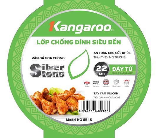 Chảo nhôm chống dính Kangaroo KG654S