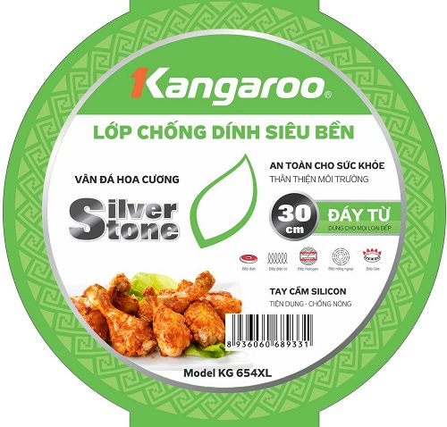 Chảo nhôm chống dính Kangaroo KG654XL