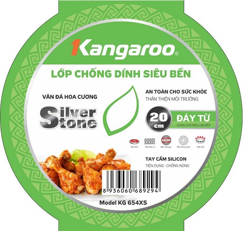 Chảo nhôm chống dính Kangaroo KG654XS