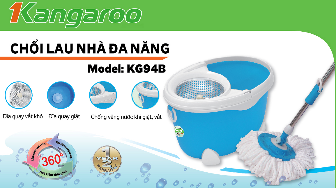 Đặc tính kỹ thuật chổi đa năng KG 94B