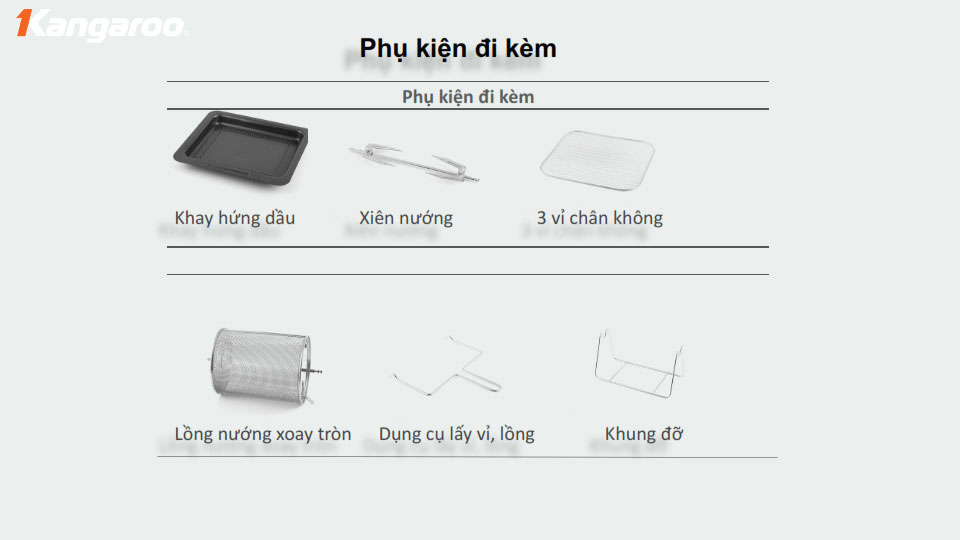 Nồi chiên không dầu Kangaroo KG12AF1A