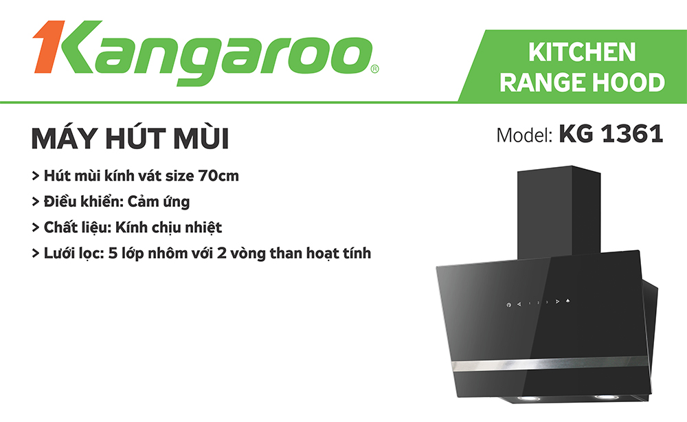 May hut mui kinh vat Kangaroo KG1361