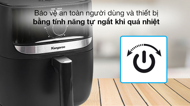 Nồi chiên không dầu Kangaroo KG6AF1