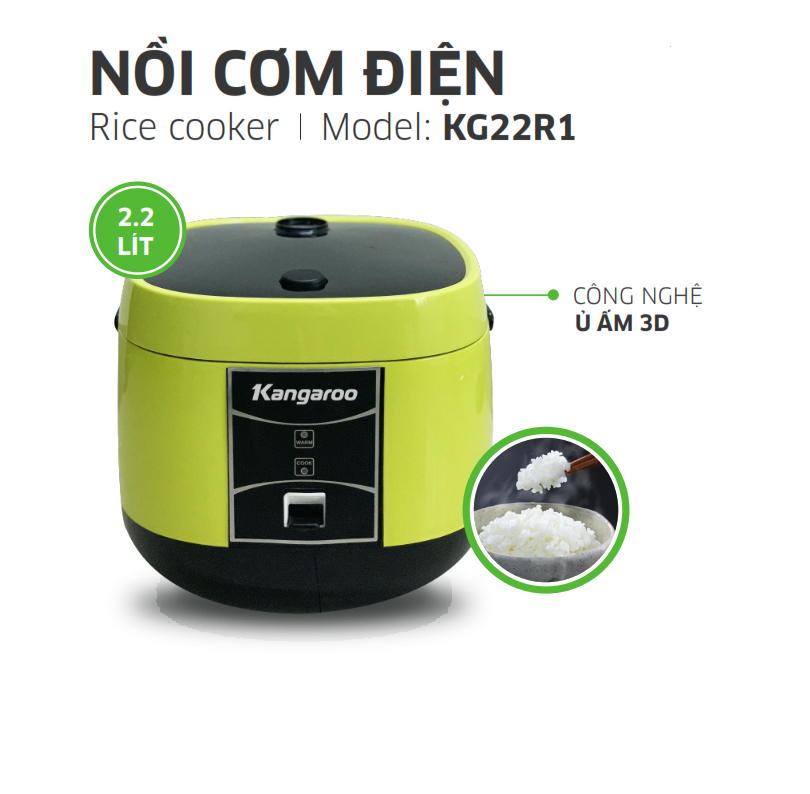 Nồi cơm điện KG22R1 1