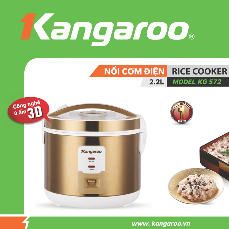 Nồi cơm Kangaroo KG572