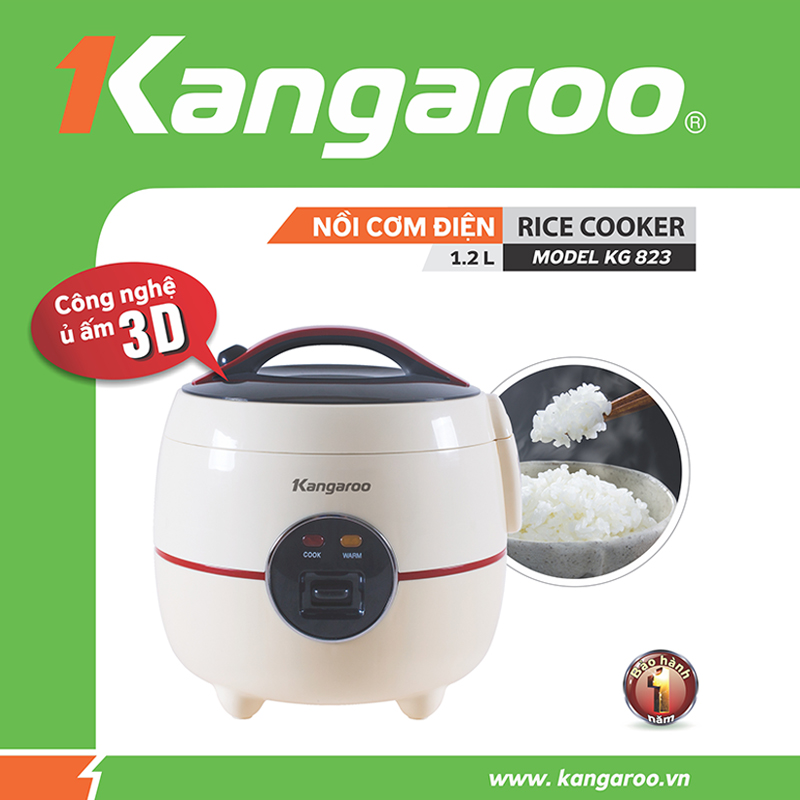 Nồi cơm điện Kangaroo KG823