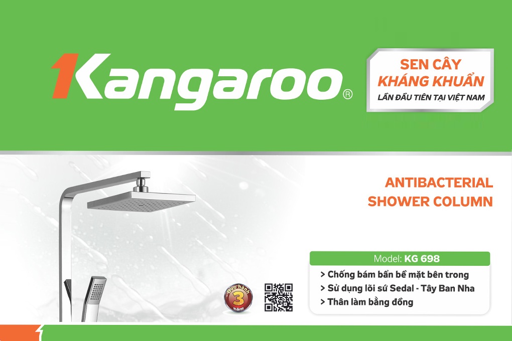 Sen cây kháng khuẩn Kangaroo KG698