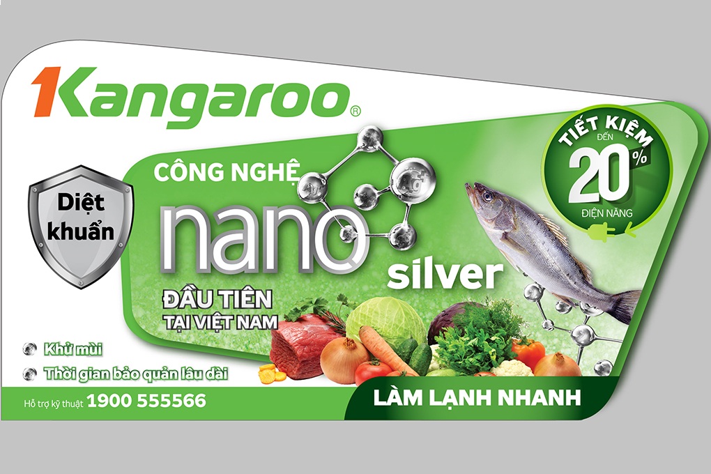 Tủ mát kháng khuẩn Kangaroo KG258AT